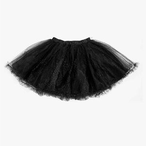 Tutu Couture Disney Black Sparkly Tulle Skirt only - Girls size 3T